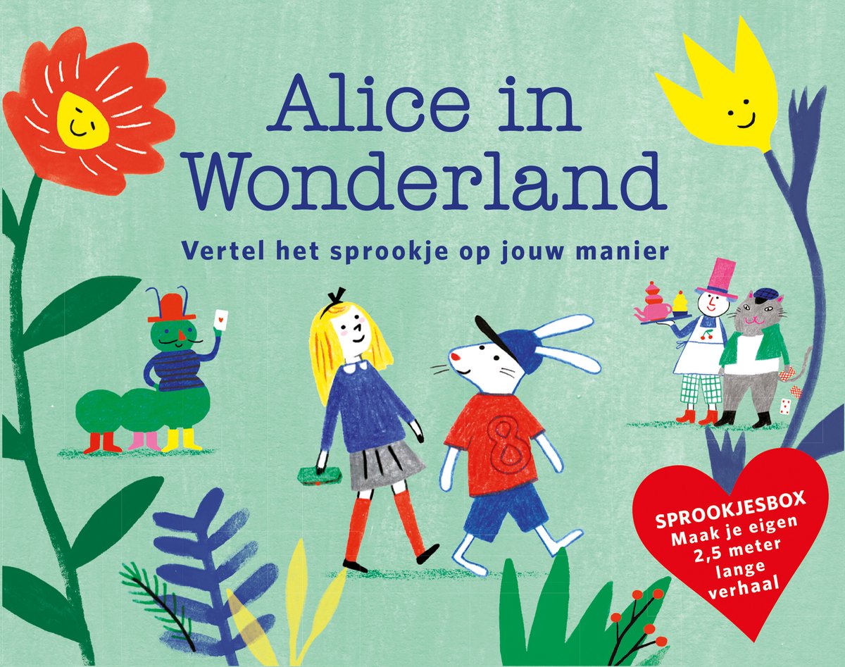 Alice in wonderland - sprookjesbox