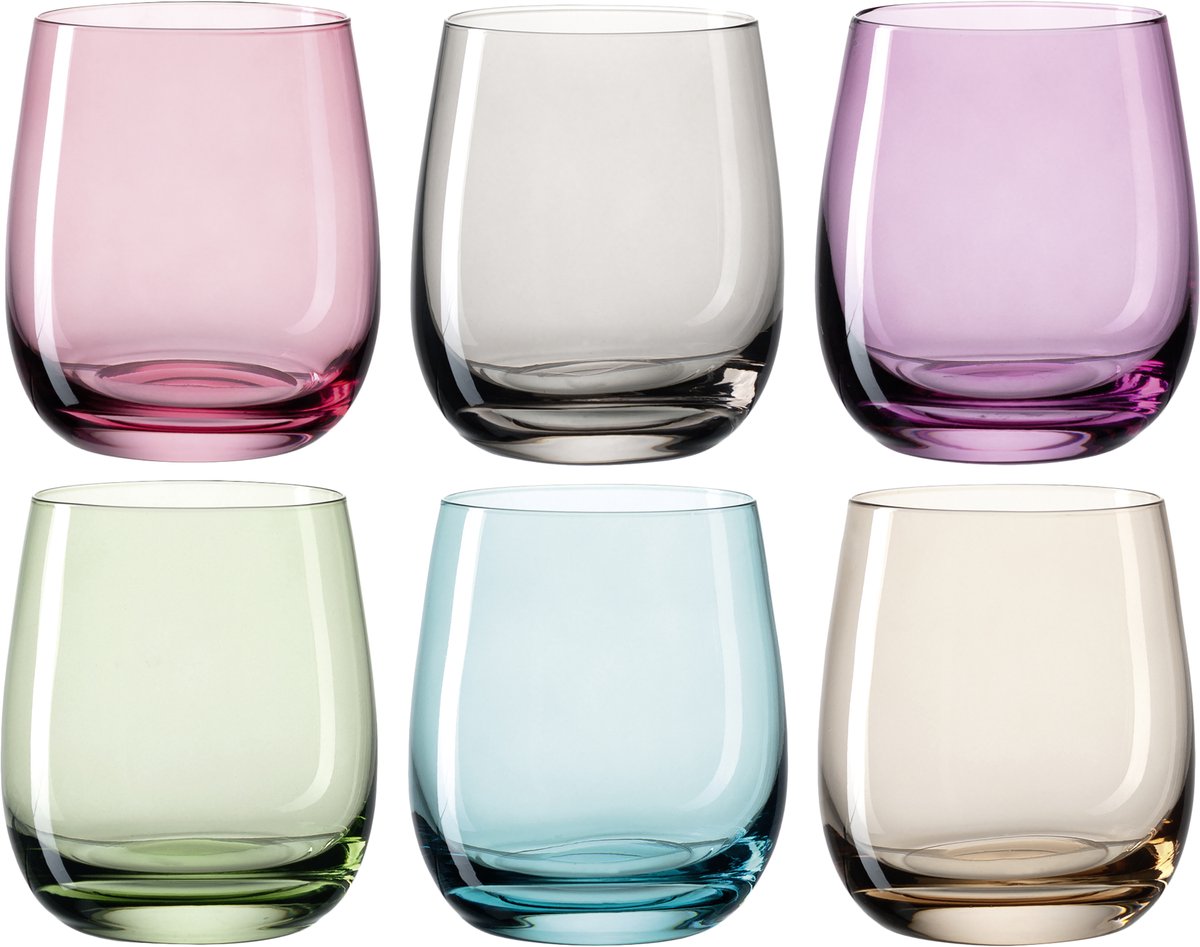 Vaso Leonardo sora surtido 250 ml - set 6