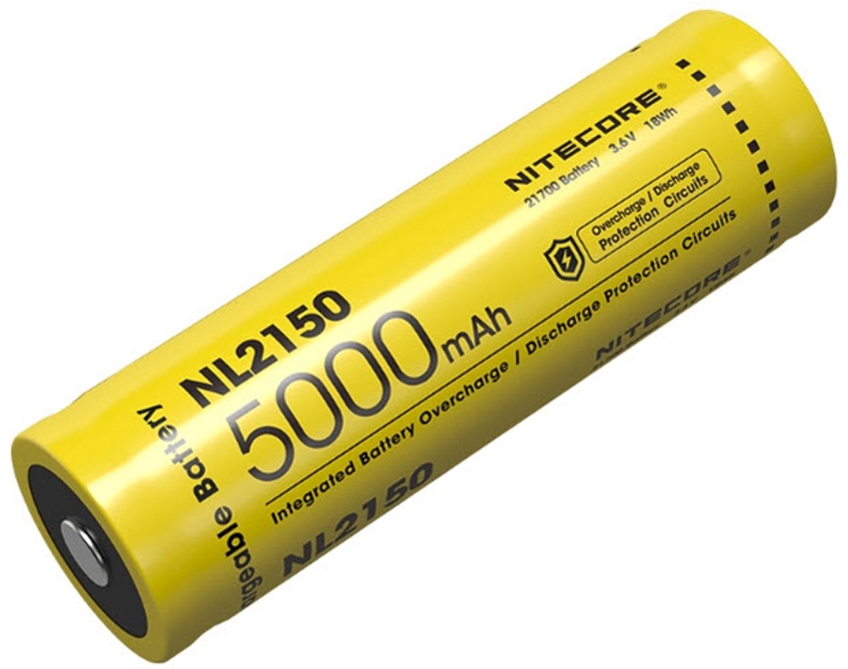 Nitecore oplaadbare batterij nl2150 5000mah