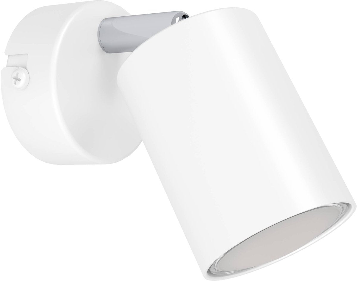 Eglo reciso-e spot - plafondspot - gu10 - ø 6 cm - wit - kantelbaar