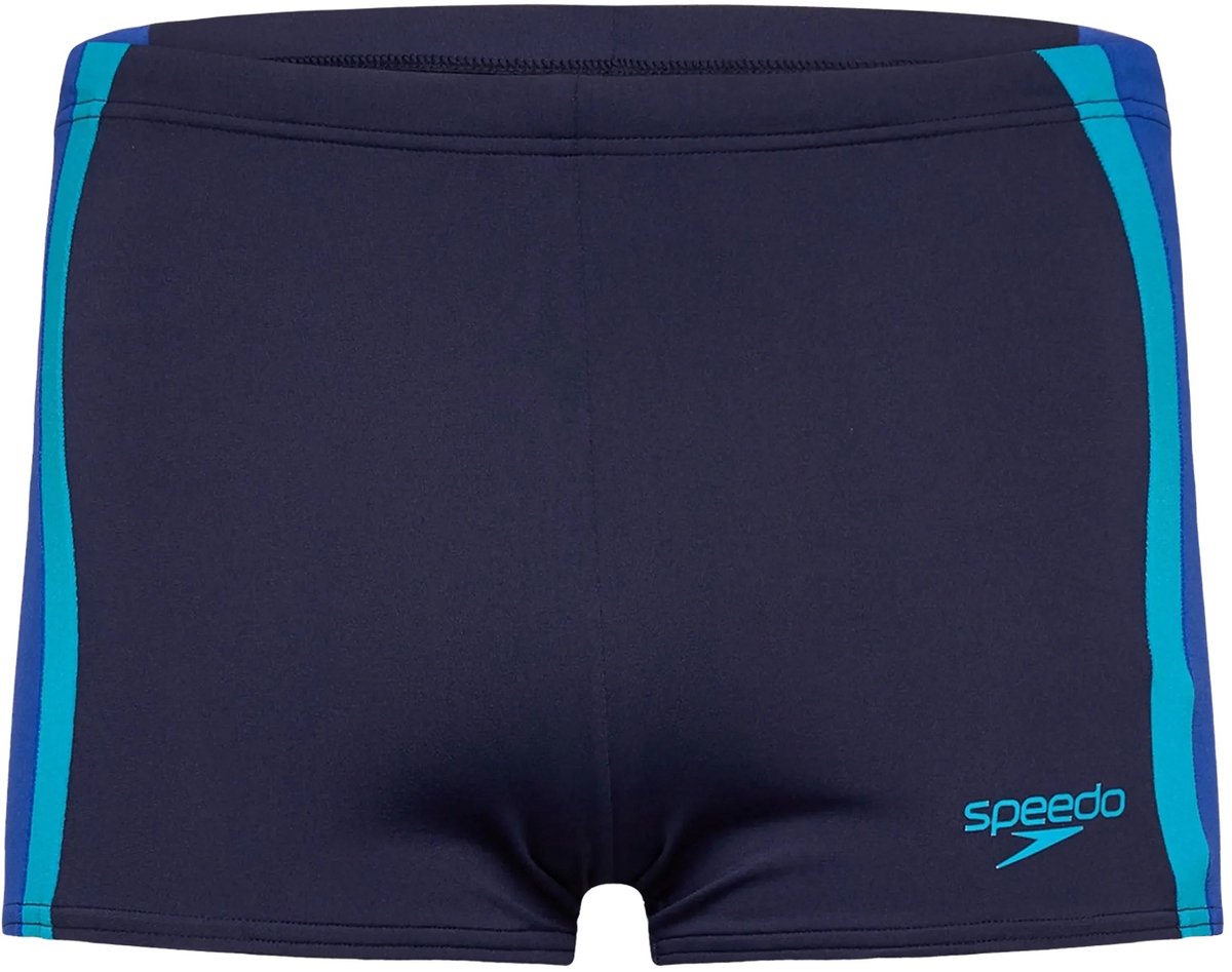 Speedo solid splice aquashort heren sportzwembroek - marine blauw