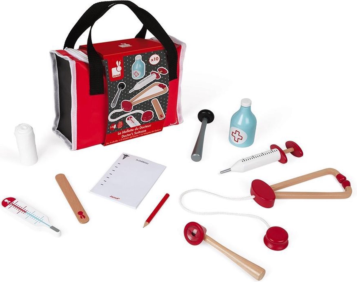 Janod - borsa da medico - borsa con cerniera