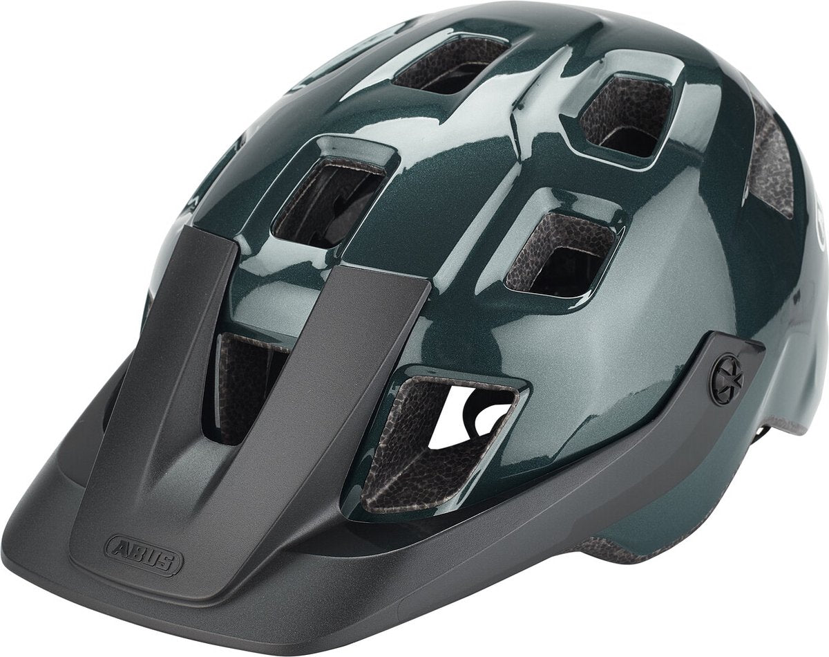 Casco Abus Motrip - verde pino - s 51-55 cm - casco da bicicletta