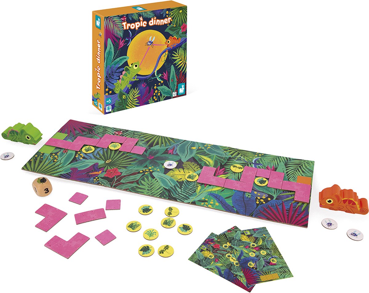 Janod - gioco - gioco da tavolo con cena tropicale
