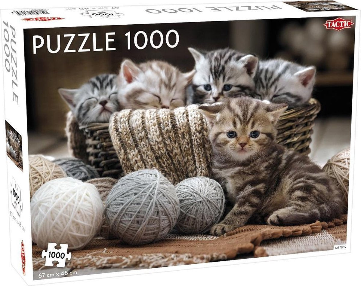 Gatitos lindos tácticos - 1000 piezas