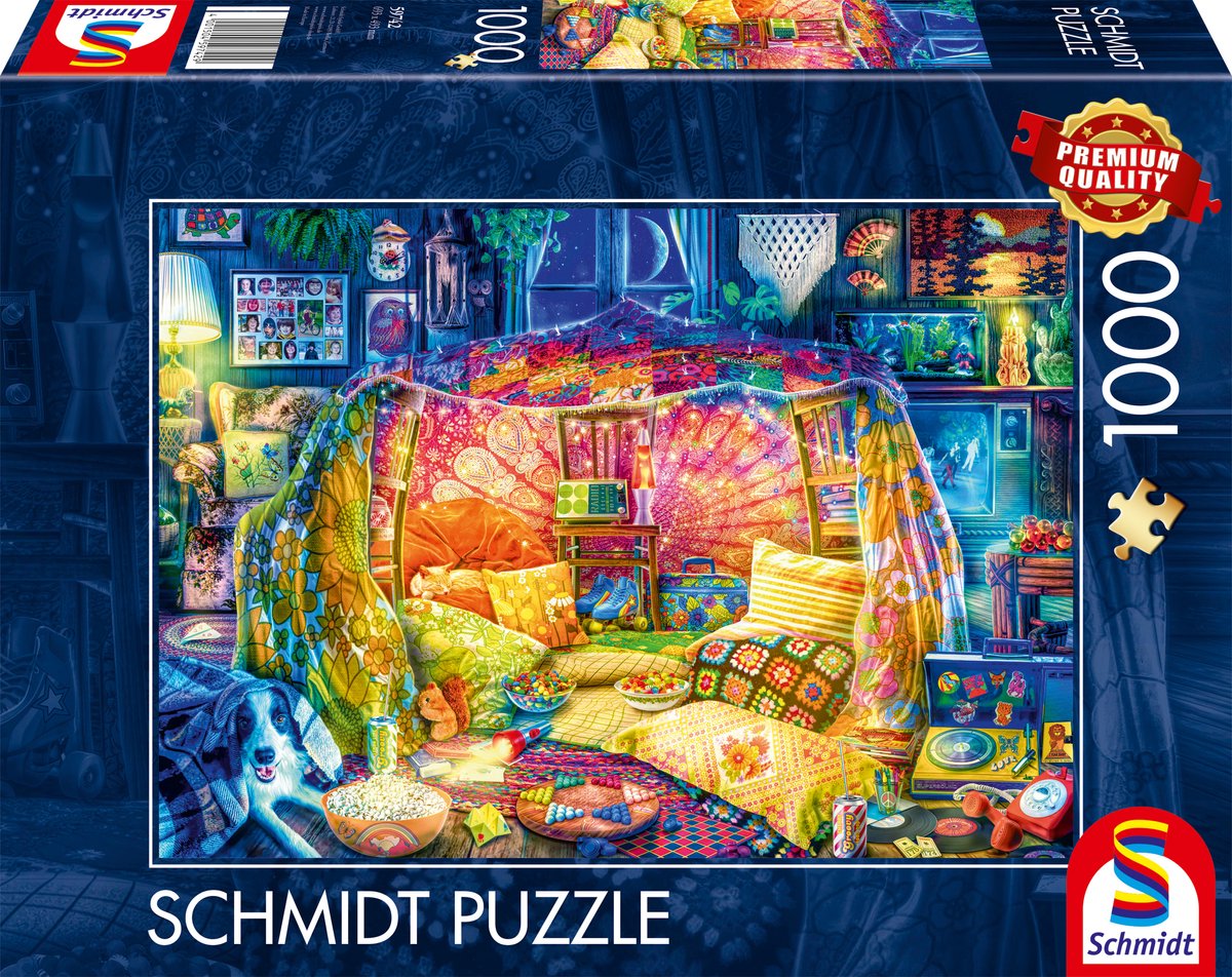 Schmidt - Puzzle - Grotta accogliente - 1000 pezzi - Adulti - dai 12 anni