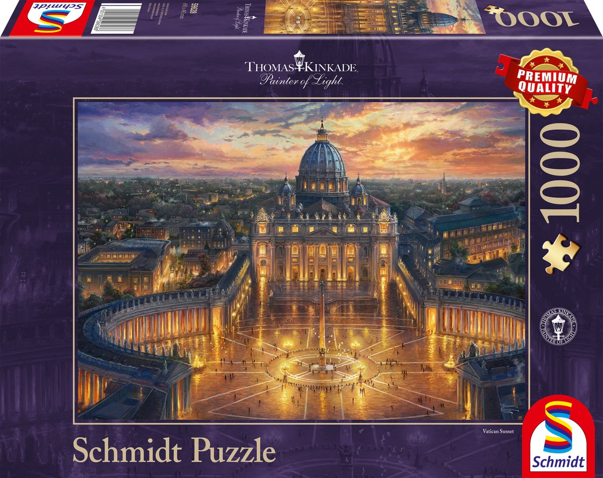 Puzzle Schmidt del Vaticano, puzzle da 1000 pezzi