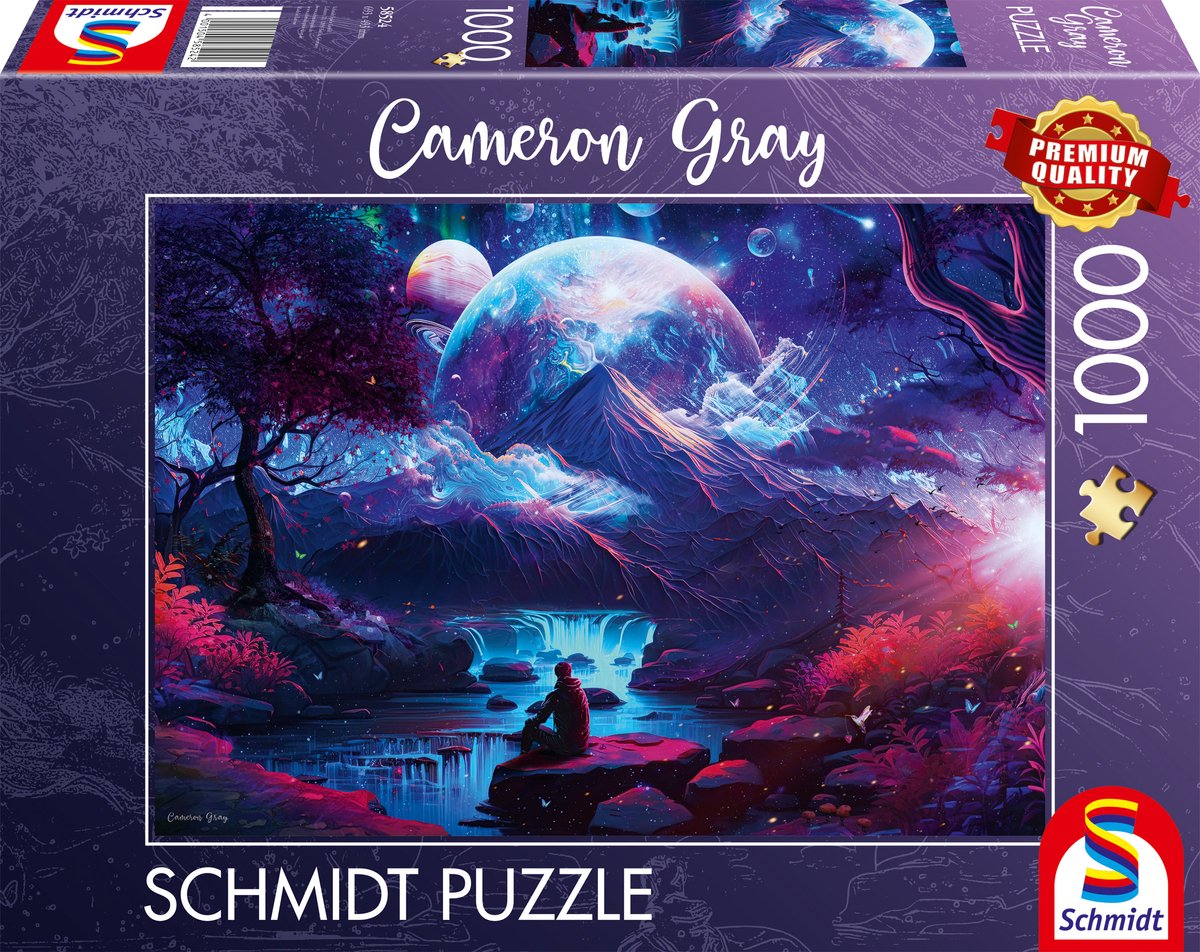 Schmidt - puzzle - sussurri celesti - Cameron Grey - 1000 pezzi - adulti - da 12 anni