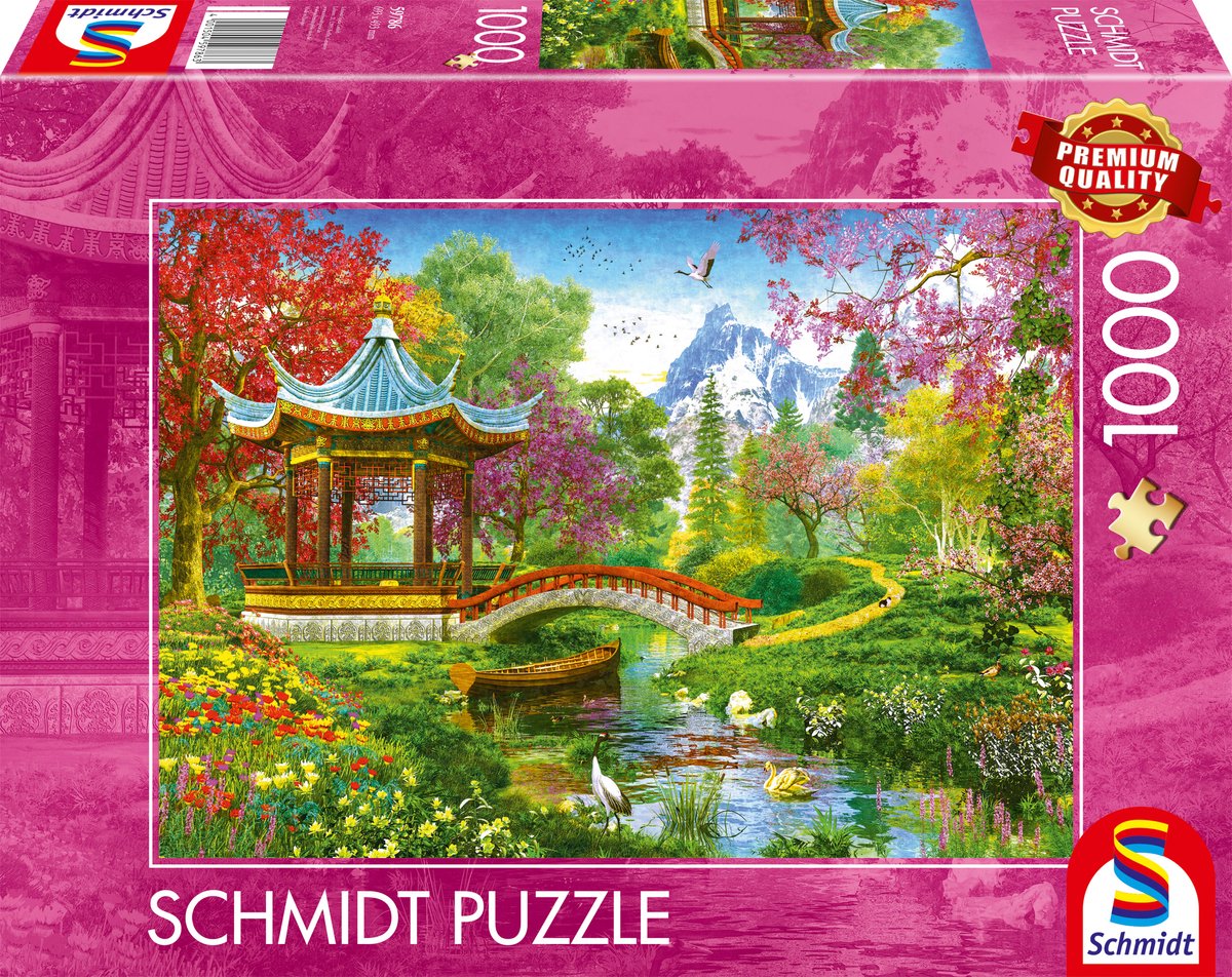 Schmidt - puzzle - zen - giardino - 1000 pezzi - adulti - da 12 anni
