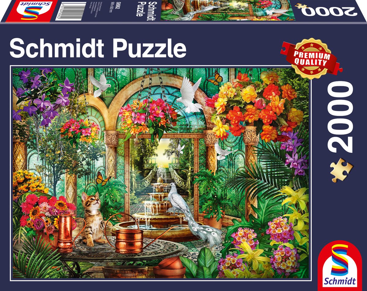 Schmidt - Puzzle - Atrio - 2000 pezzi - Adulti - dai 14 anni