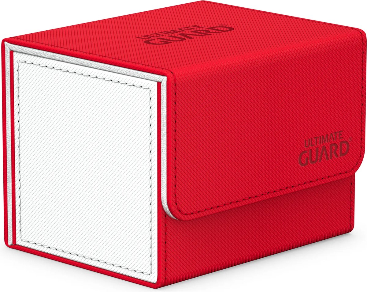 Ultimate guard sidewinder 100+ xenoskin synergy - rojo blanco