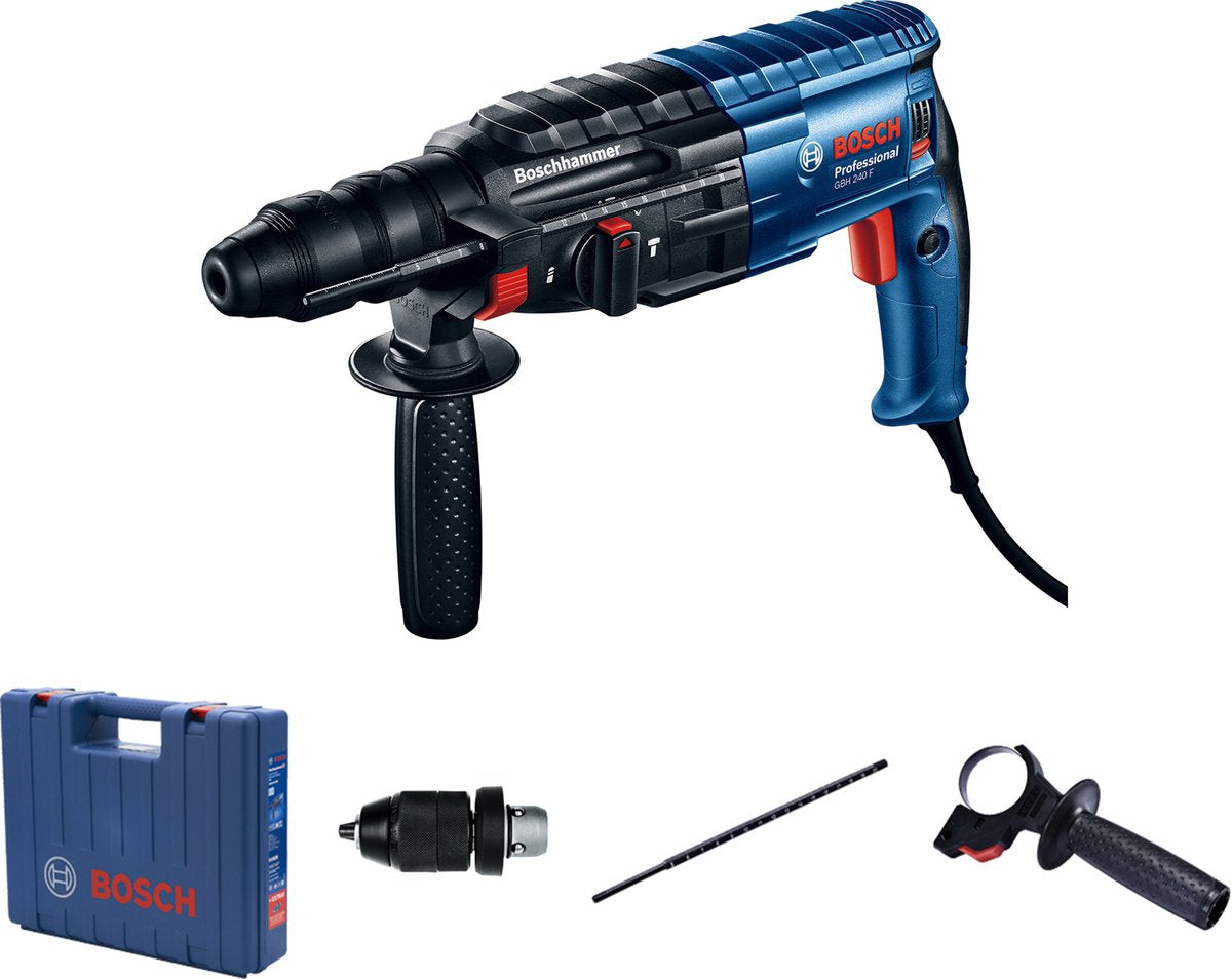 Bosch – gbh 240 f – taladro percutor – 790 w – sds-plus