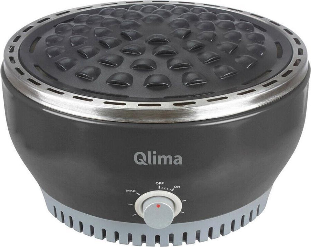 Barbecue a carbone Qlima njoy 1107 per interni ed esterni