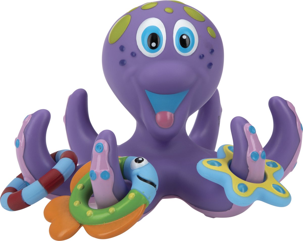 Nûby - badspeelgoed - drijvende octopus - 18m+