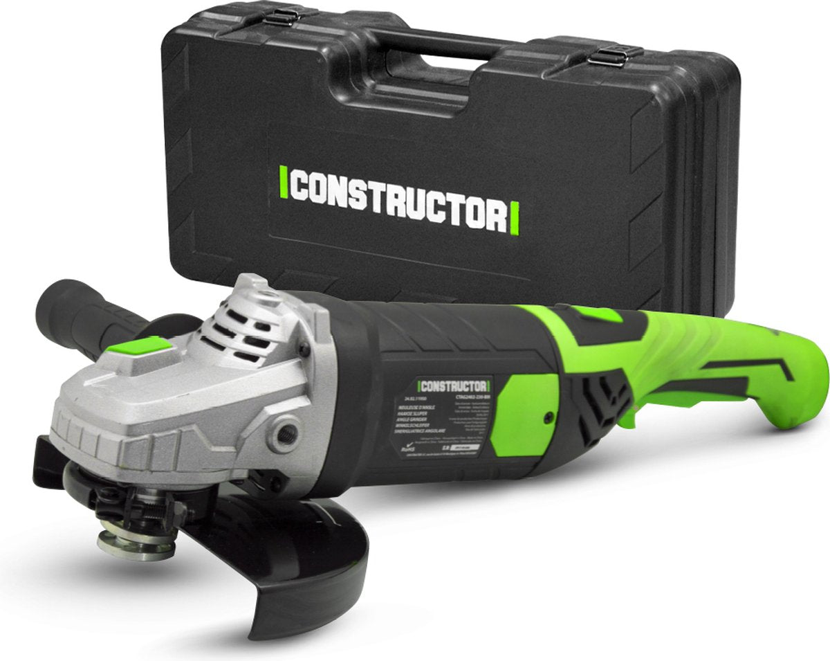 Constructor - amoladora angular - 2350w - 230mm - arranque suave - mango trasero giratorio