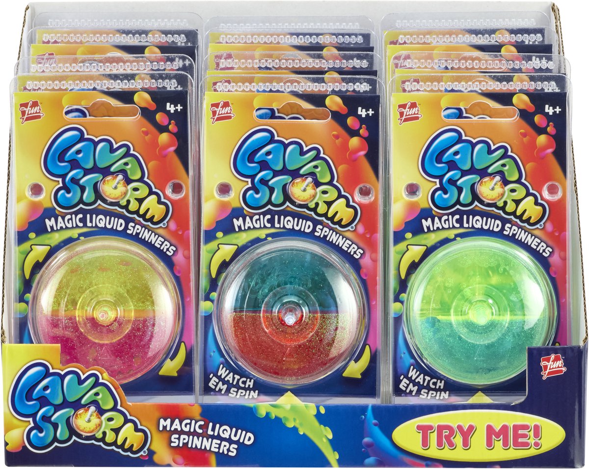Goliath lava storm spinner magico di lava liquida
