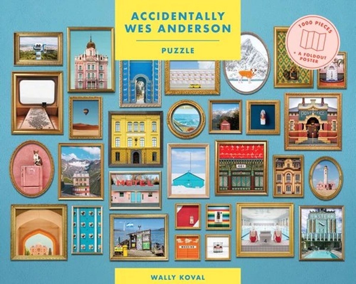 Accidentalmente rompecabezas de wes anderson
