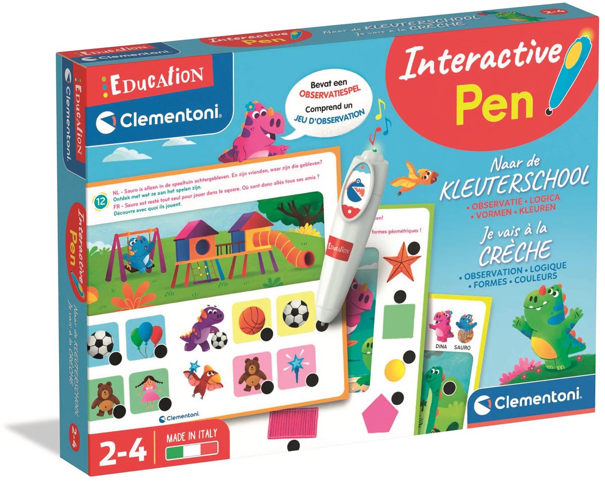 Clementoni Education - Penna interattiva all'asilo