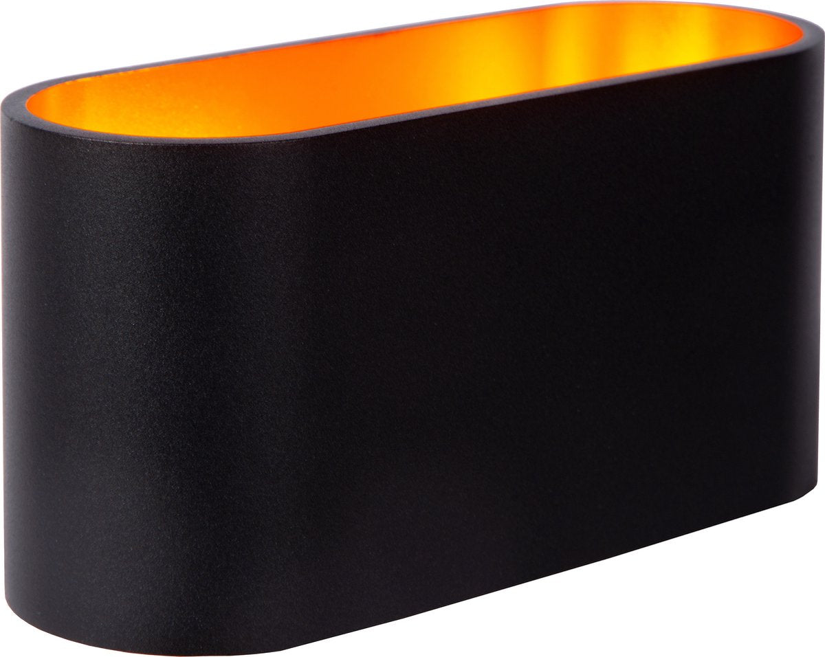 Lucide xera - lampada da parete - 1xg9 - nero