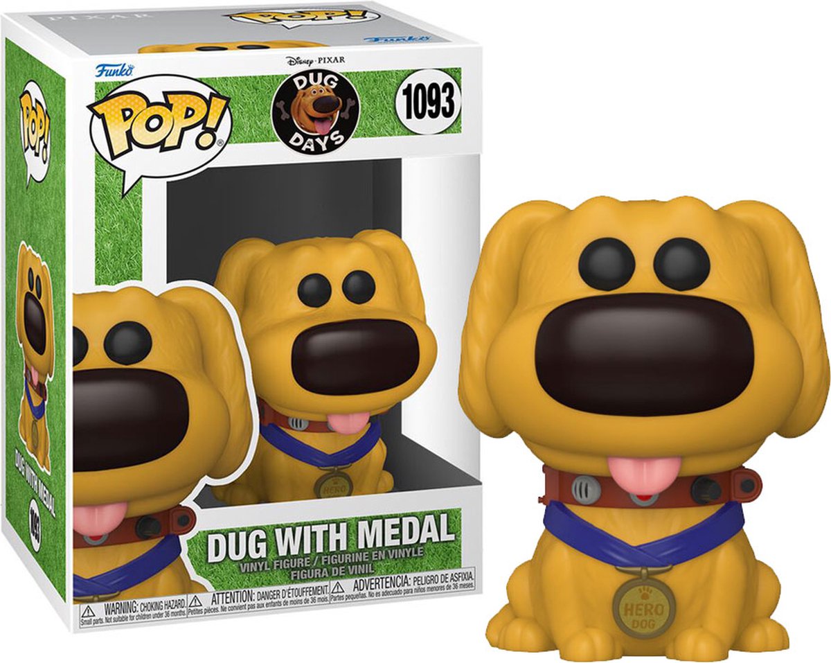 Funko pop - Dug Days - Scavato con medaglia