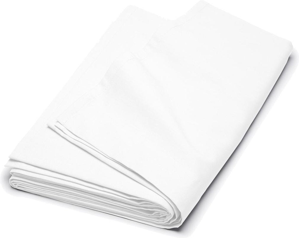 Lenzuolo La domenica di Cenerentola - cotone - raso - 2 persone - 160x260 cm - bianco