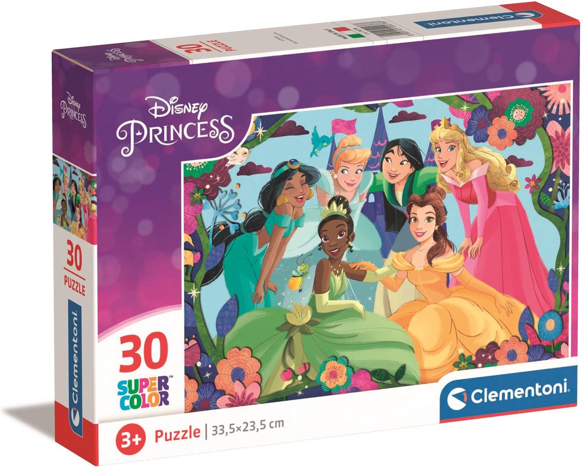 Clementoni puzzle puzzle Super Color Princess, 30st.