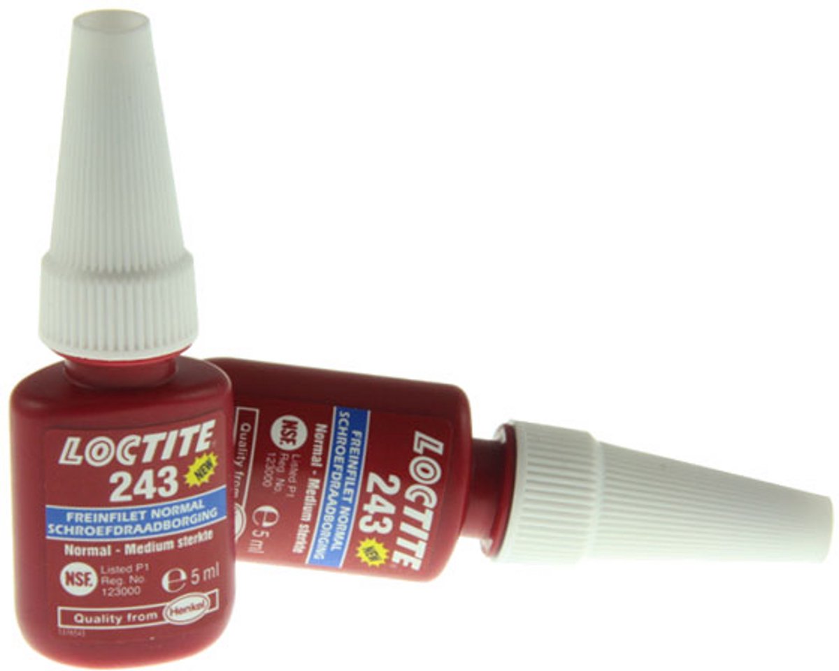 Loctite 243 agente bloccante medio (blu) 5ml