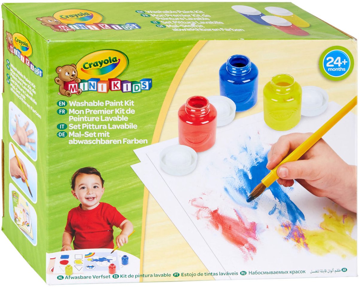 Set di vernice lavabile Crayola Mini