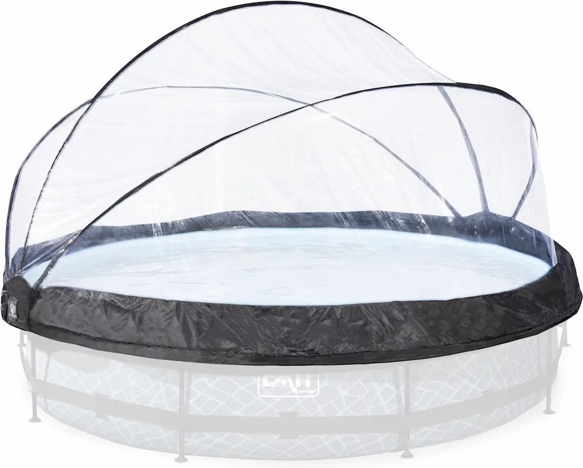Exit toys exit zwembad overkapping ø305cm - zwembad dome - universeel - zwembad accessoire - weerbestendig