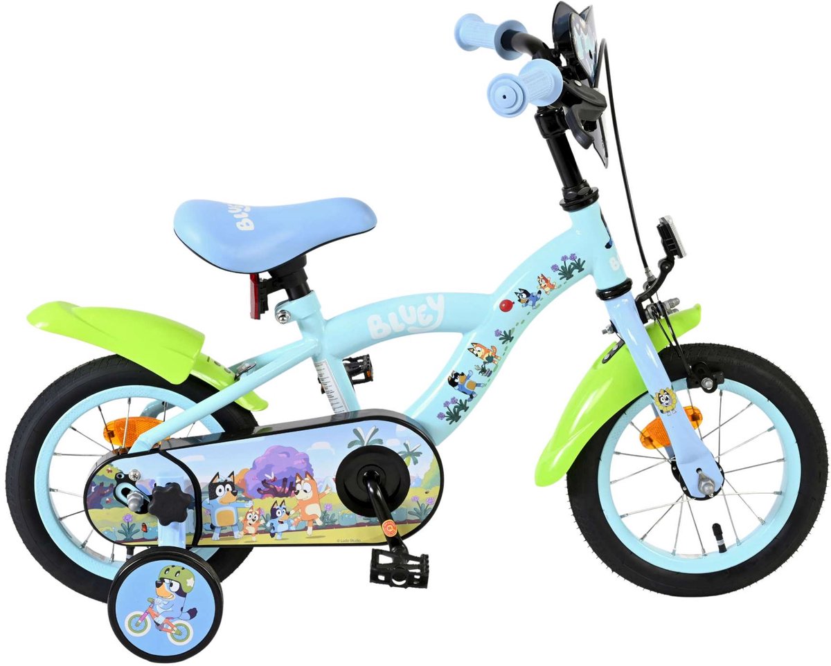 Bicicleta para niños Bluey - uni - 12 pulgadas - azul