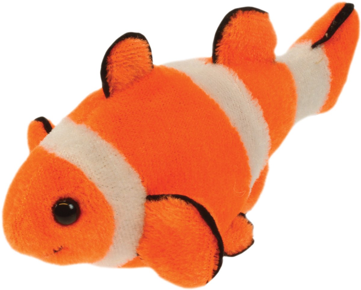 Burattino da dito della compagnia di marionette - pesce pagliaccio