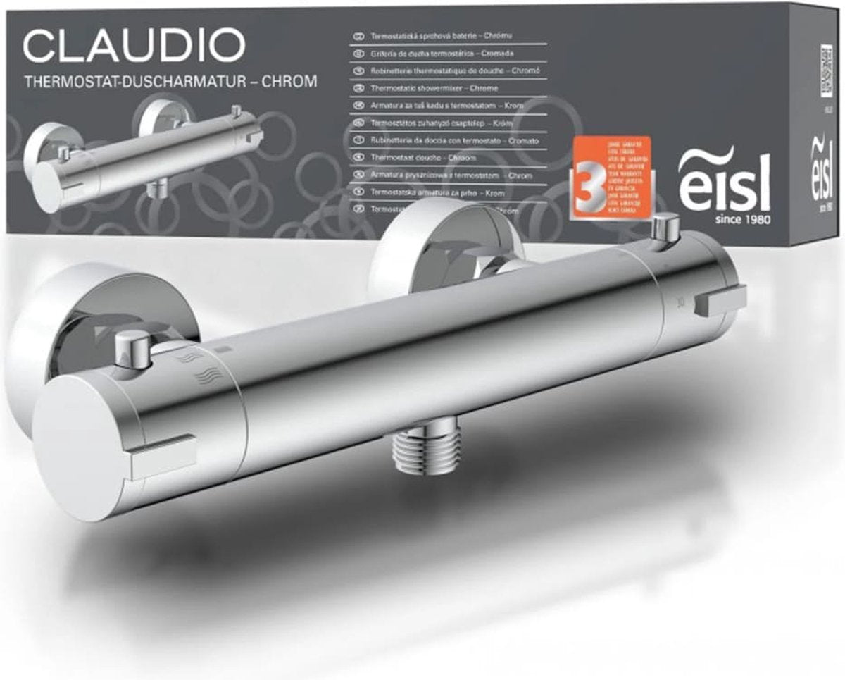 Mixer doccia eisl Claudio Termostatic Chrome -colorato