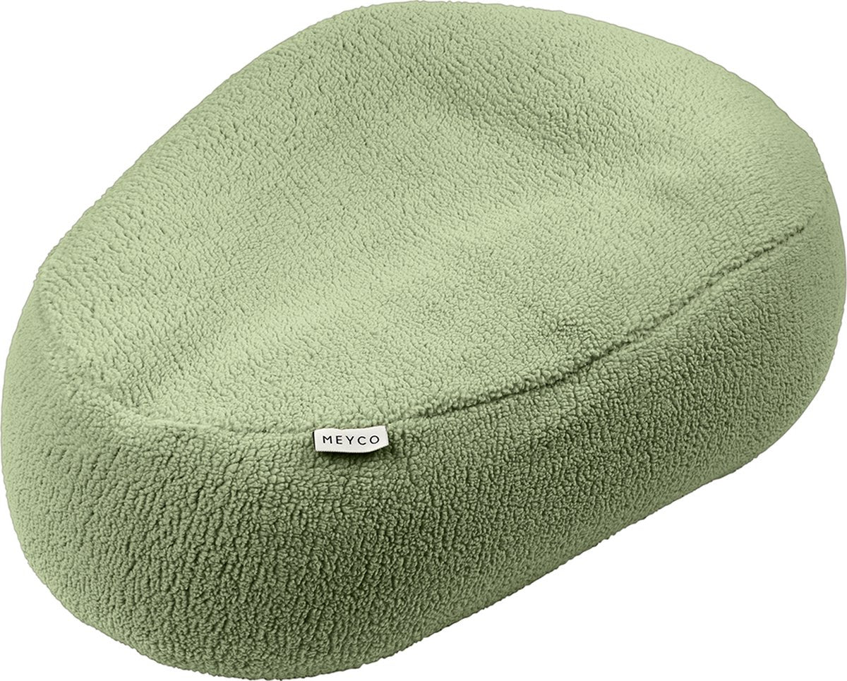 Fodera relax per cuscino da allattamento Meyco Baby Teddy - verde oliva