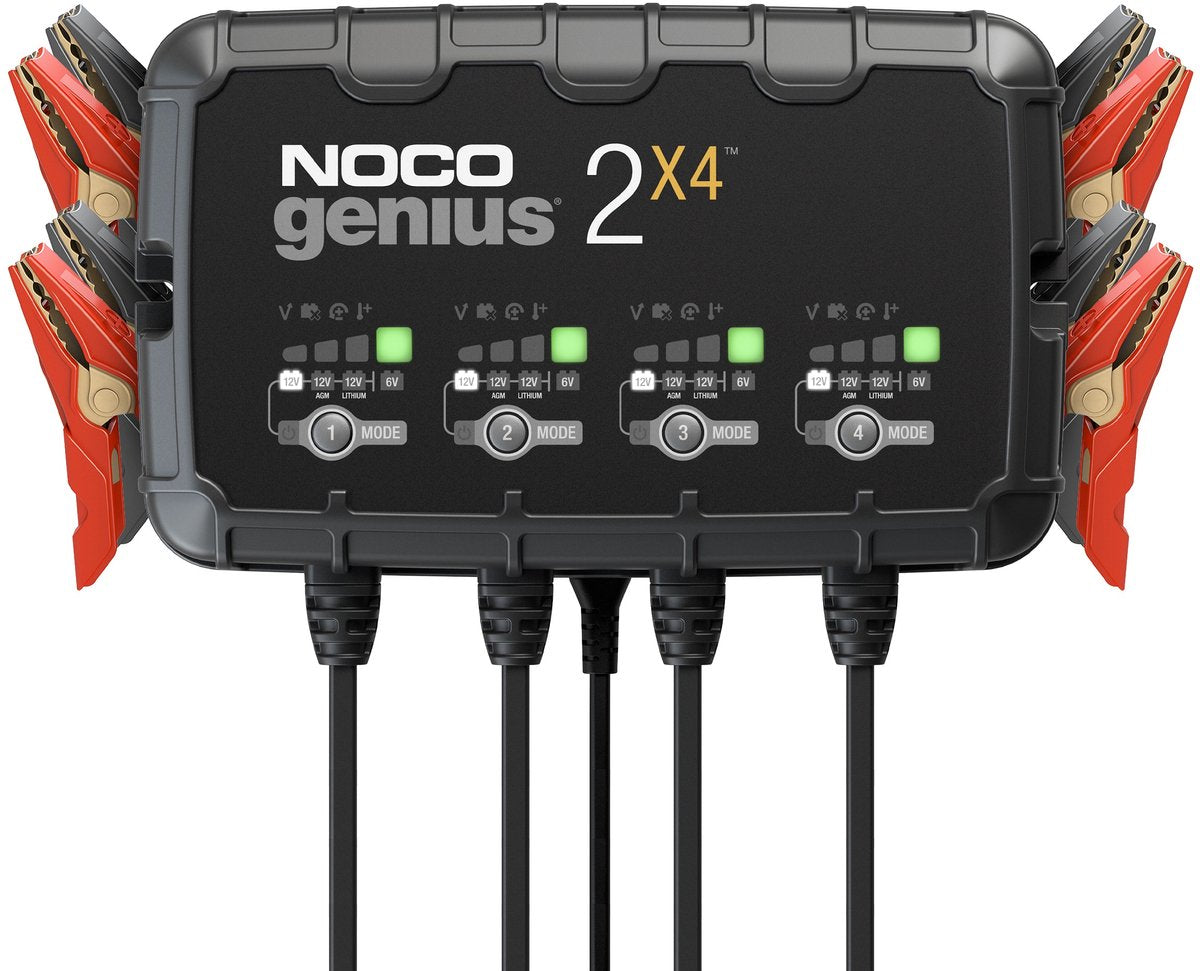 Caricabatterie Noco 40ah 6-12v 2x4