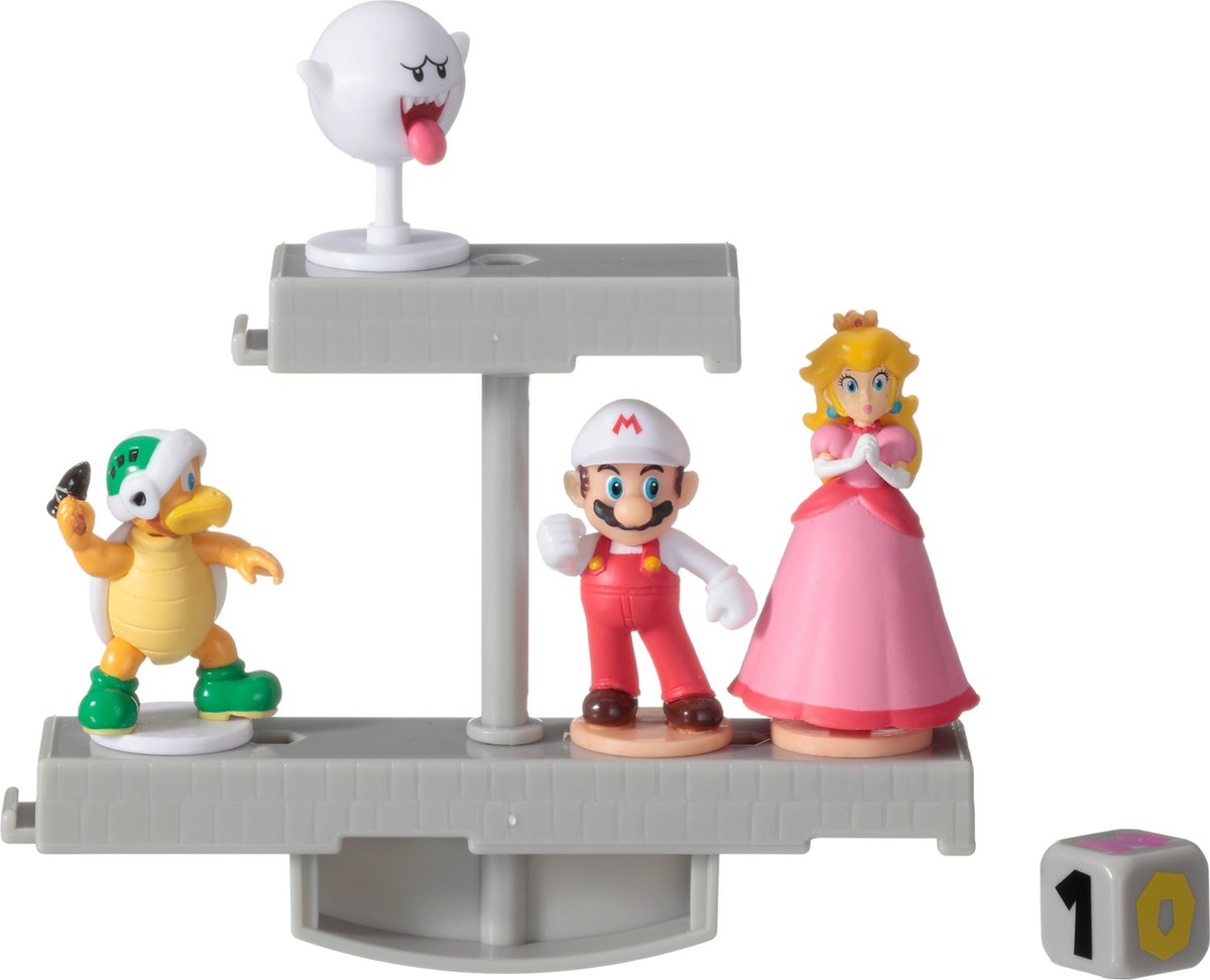 Epoca Super Mario Balance Game Castle Stage - Mario Peach
