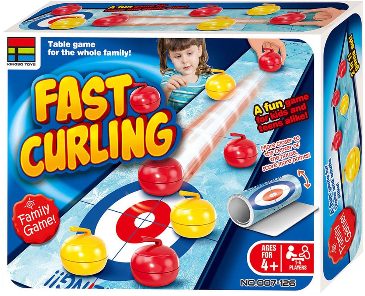 Juego de mesa juego de curling