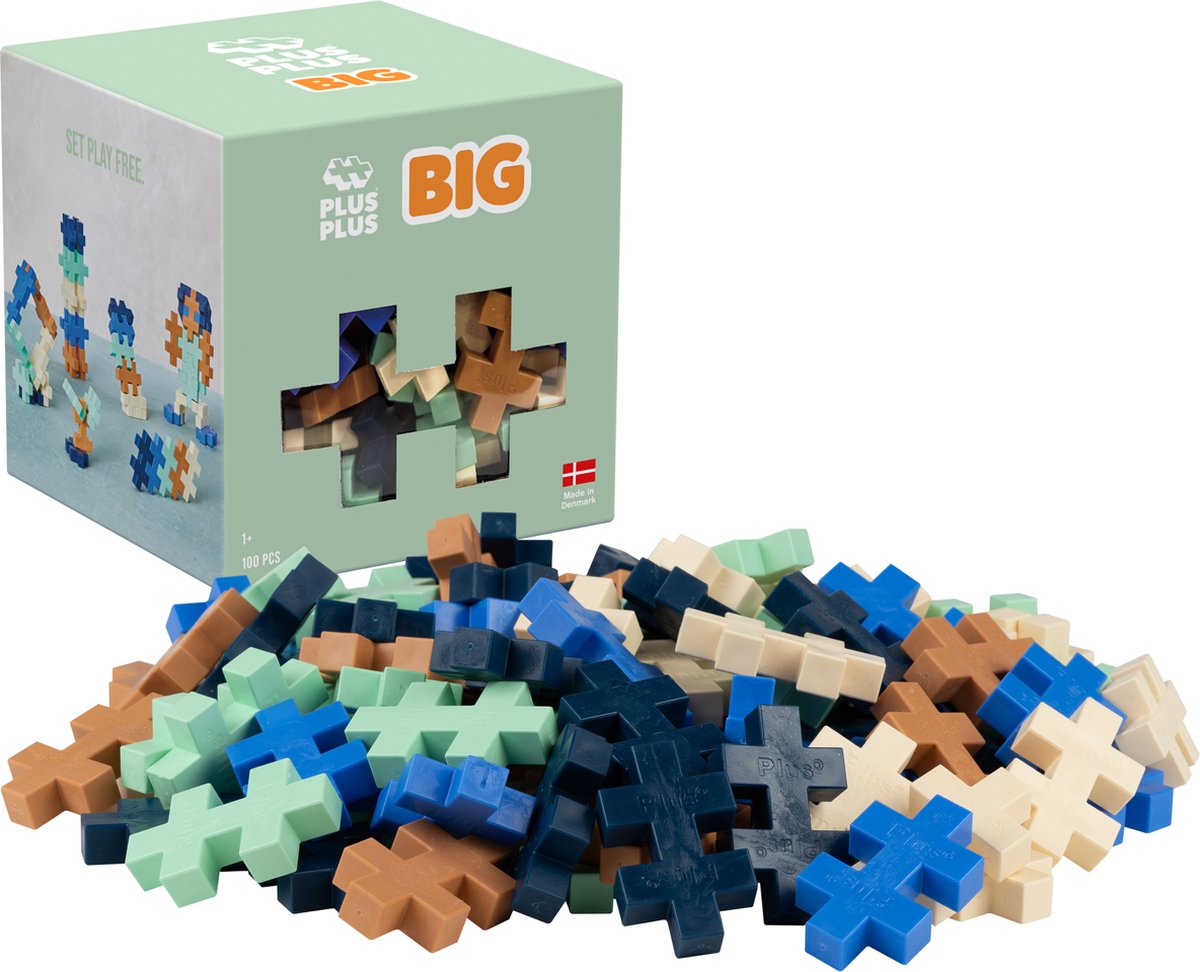 Plus plus brezza big plus-plus: 100 pezzi (3489)
