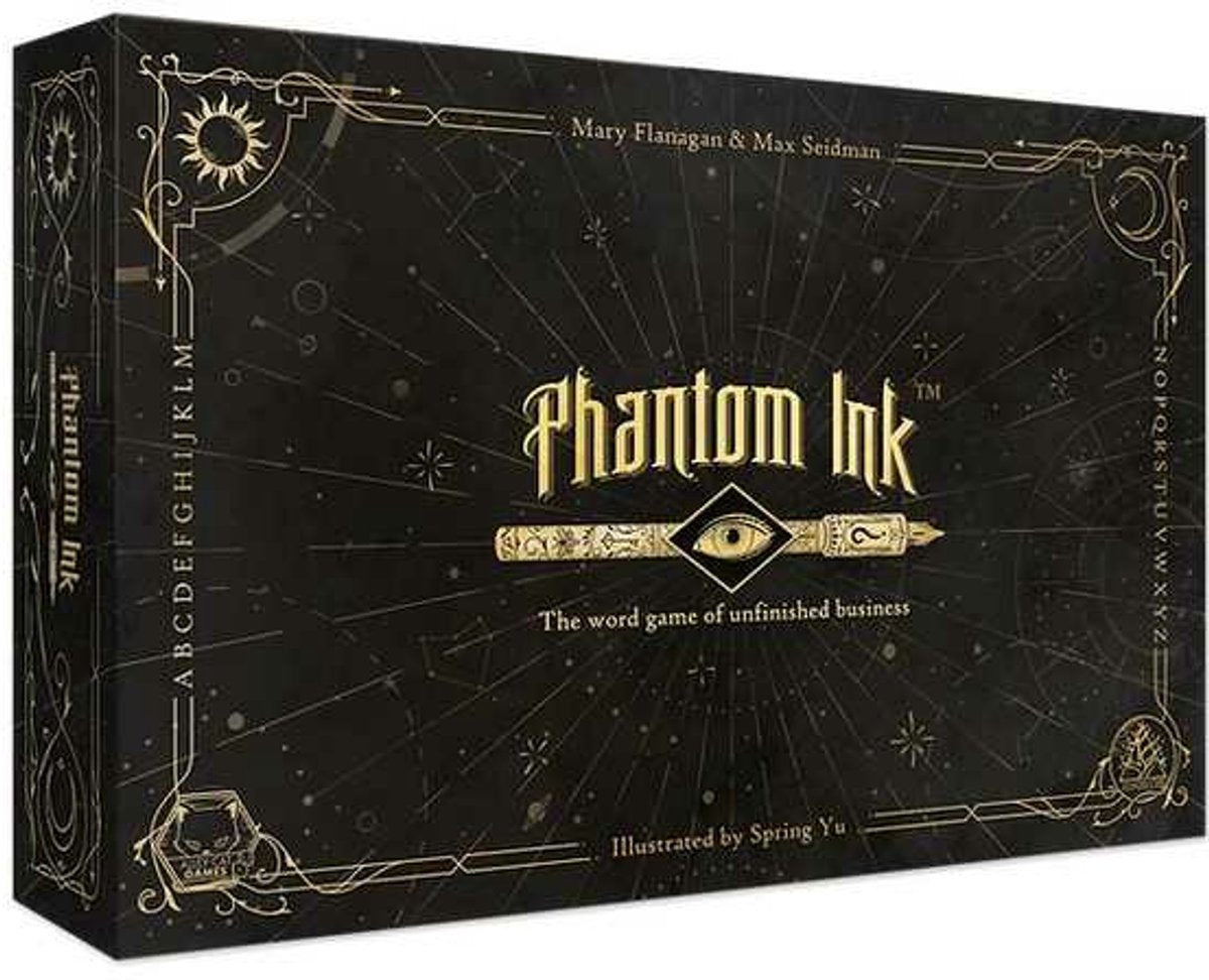Gioco da tavolo Asmodee Phantom Ink - gioco di società per 4-8 giocatori inglese.