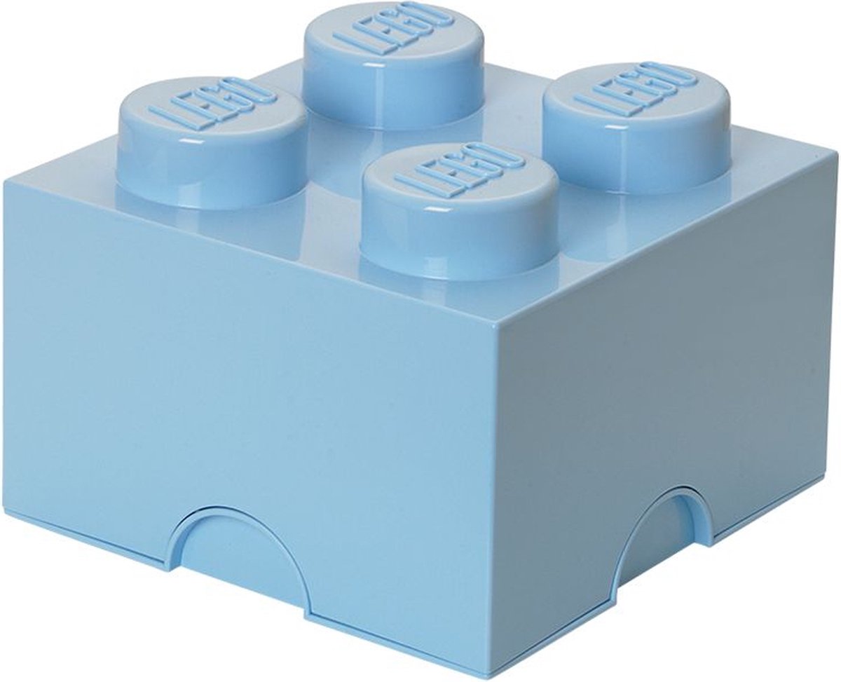 Stanza Copenhagen Lego Storage Brick 4 Blu chiaro