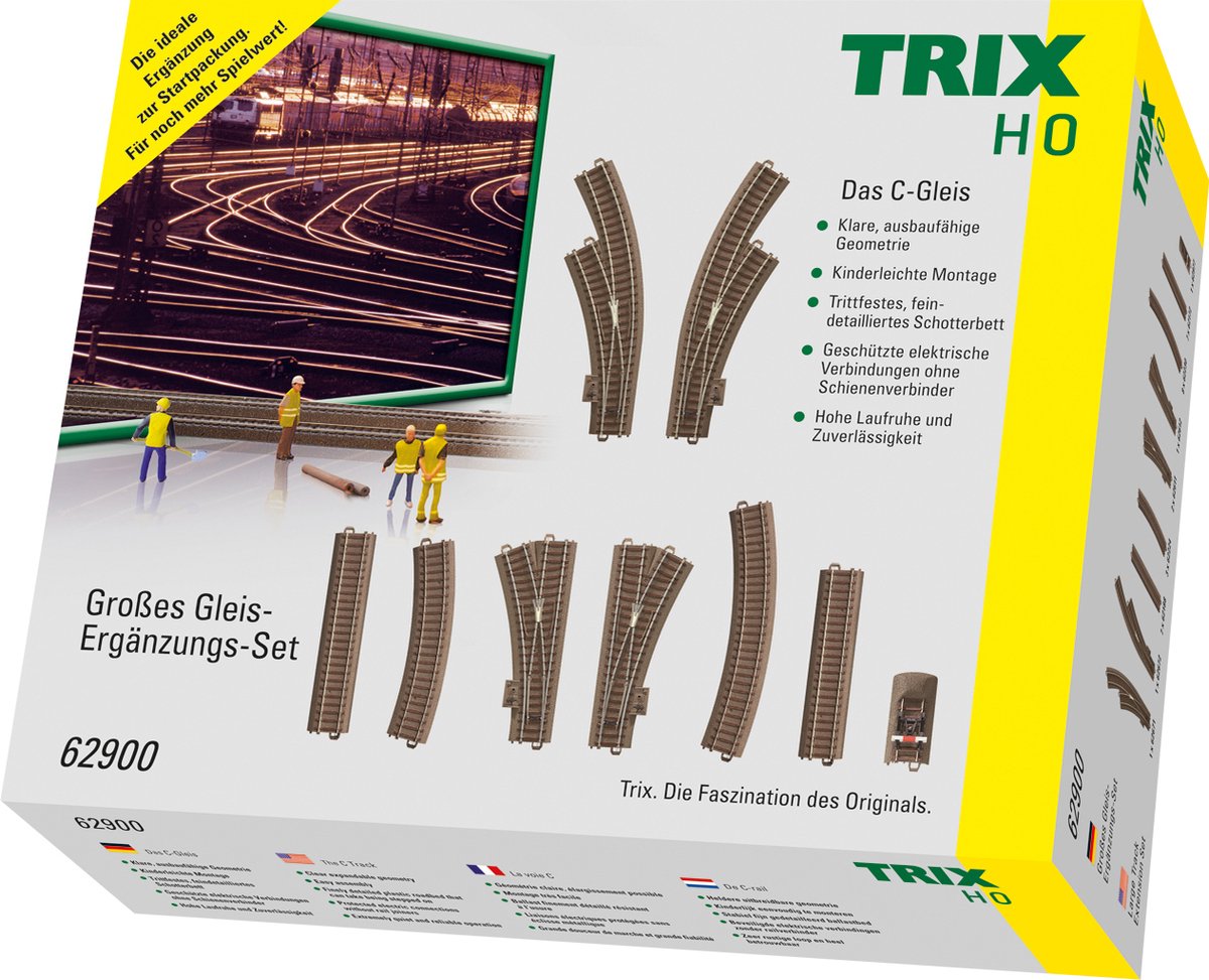 Trix h0 h0 trix c-rails t62902 uitbreidingsset 1 stuk(s)