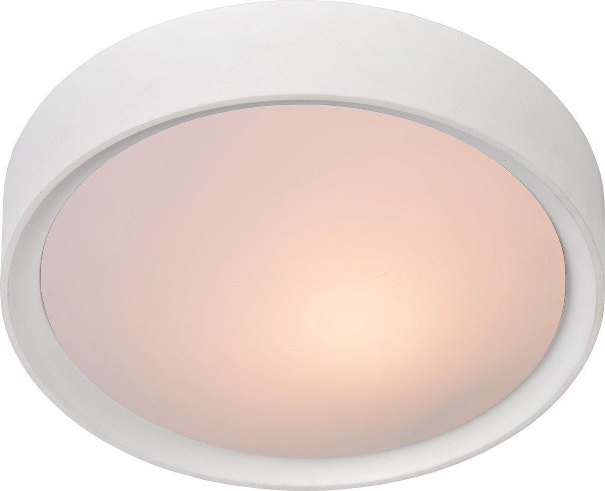 Lucide lex - lampada da soffitto (lampada da soffitto) - ø 25 cm - 1xe27 - bianco