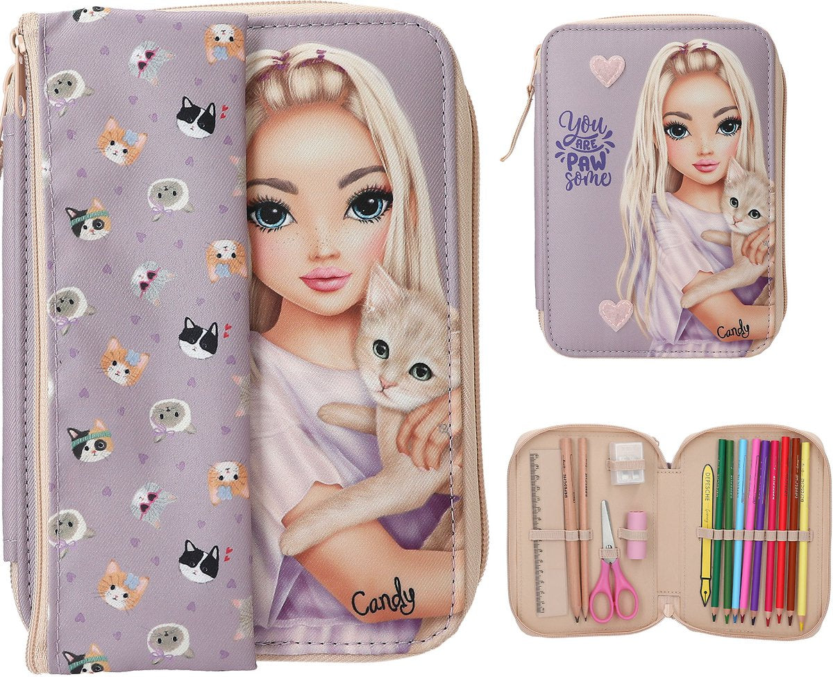 Depesche - topmodel basic duo etui - kitty and doggy