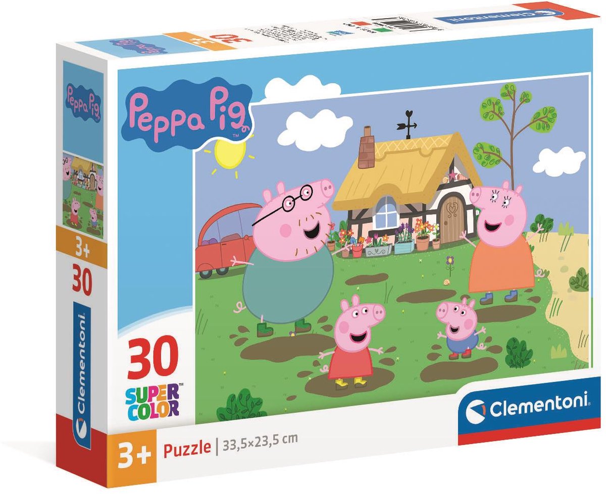 Clementoni puzzle puzzle Peppa maiale, 30st.