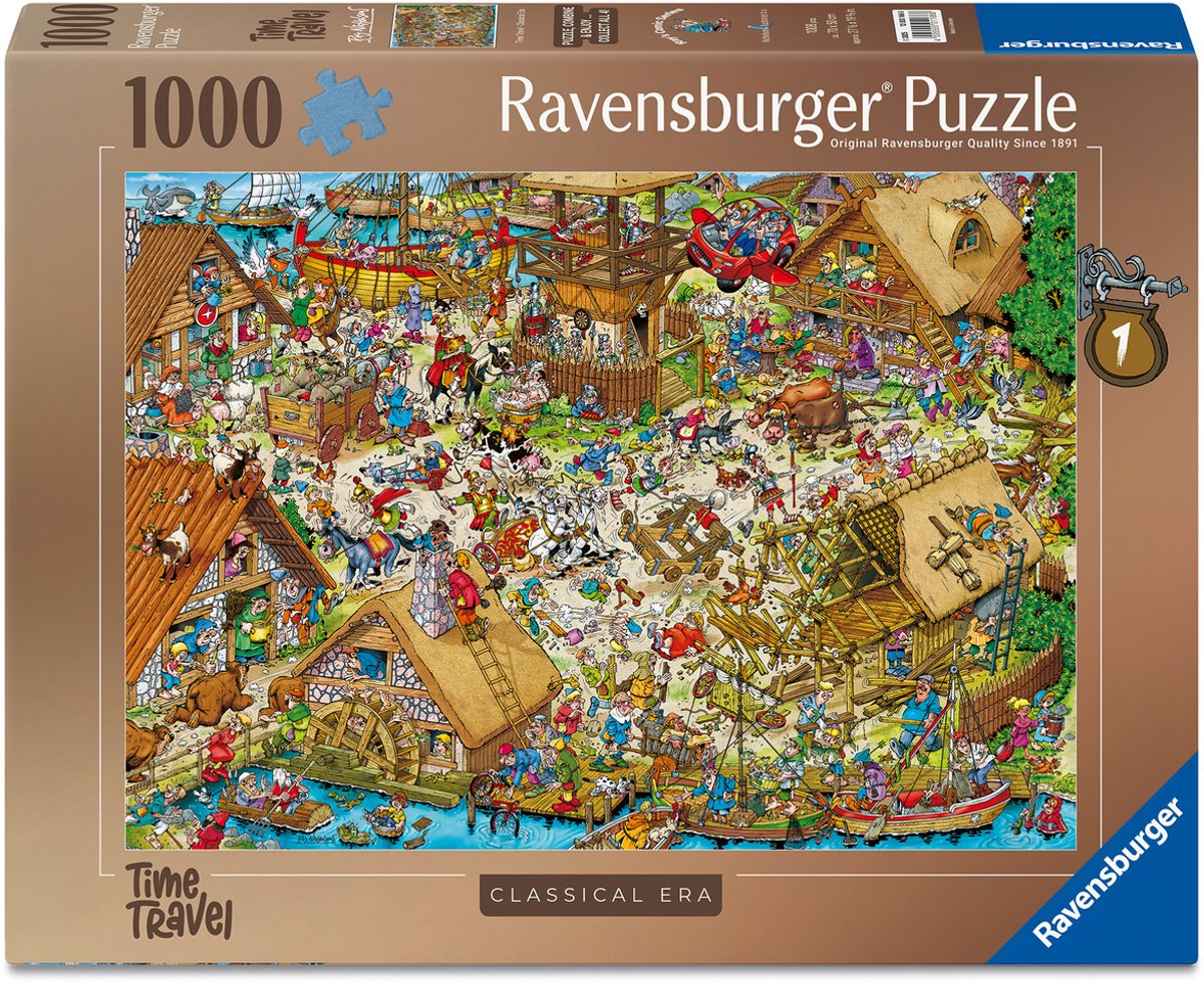 RAVENSBURGER PUZLER TEME TRASETTI ERA CLASSICA 1000 pezzi