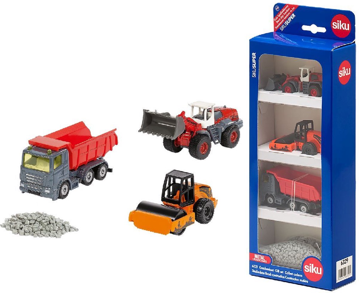 Set regalo di costruzione di Siku Super Road