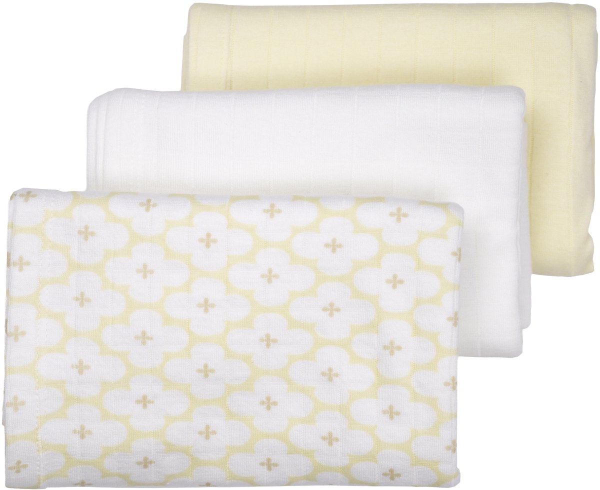 Fasce Lodger - 3 pezzi - 70 x 70 cm - burro matcha