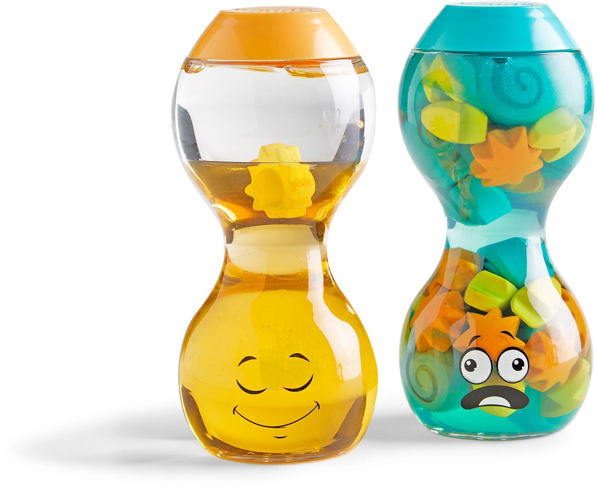 Le risorse didattiche esprimono i tuoi sentimenti™ bottiglie sensoriali opposte - 3+