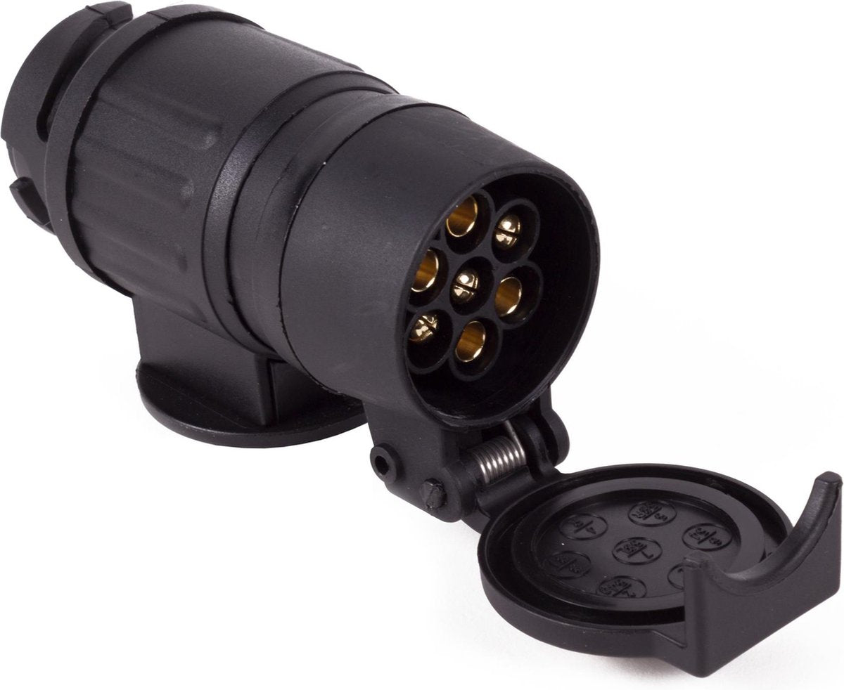 Enchufe adaptador Benson - 13 a 7 pines - largo - duradero y resistente a la intemperie