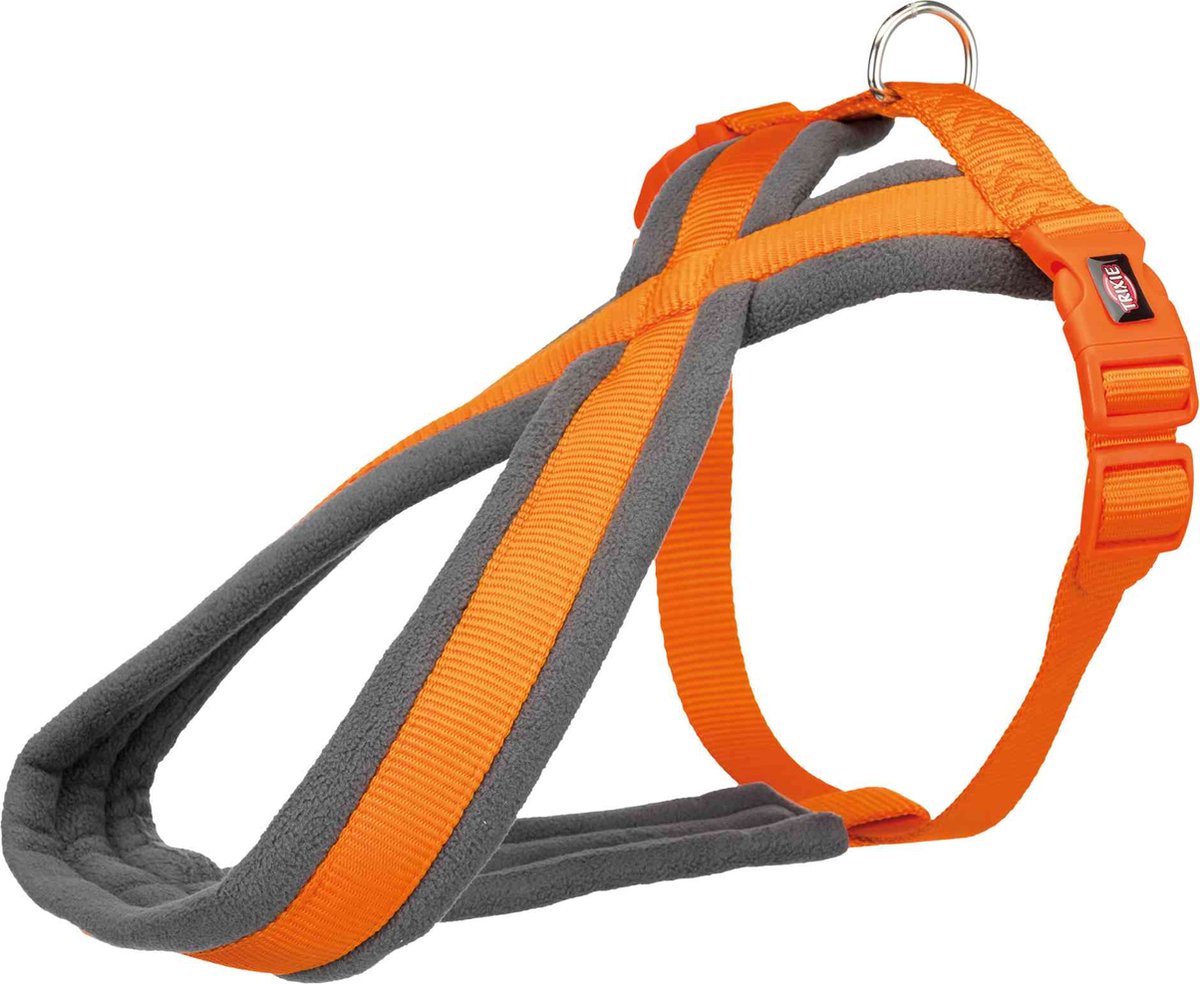 Trixie arnés para perros premium touring papaya