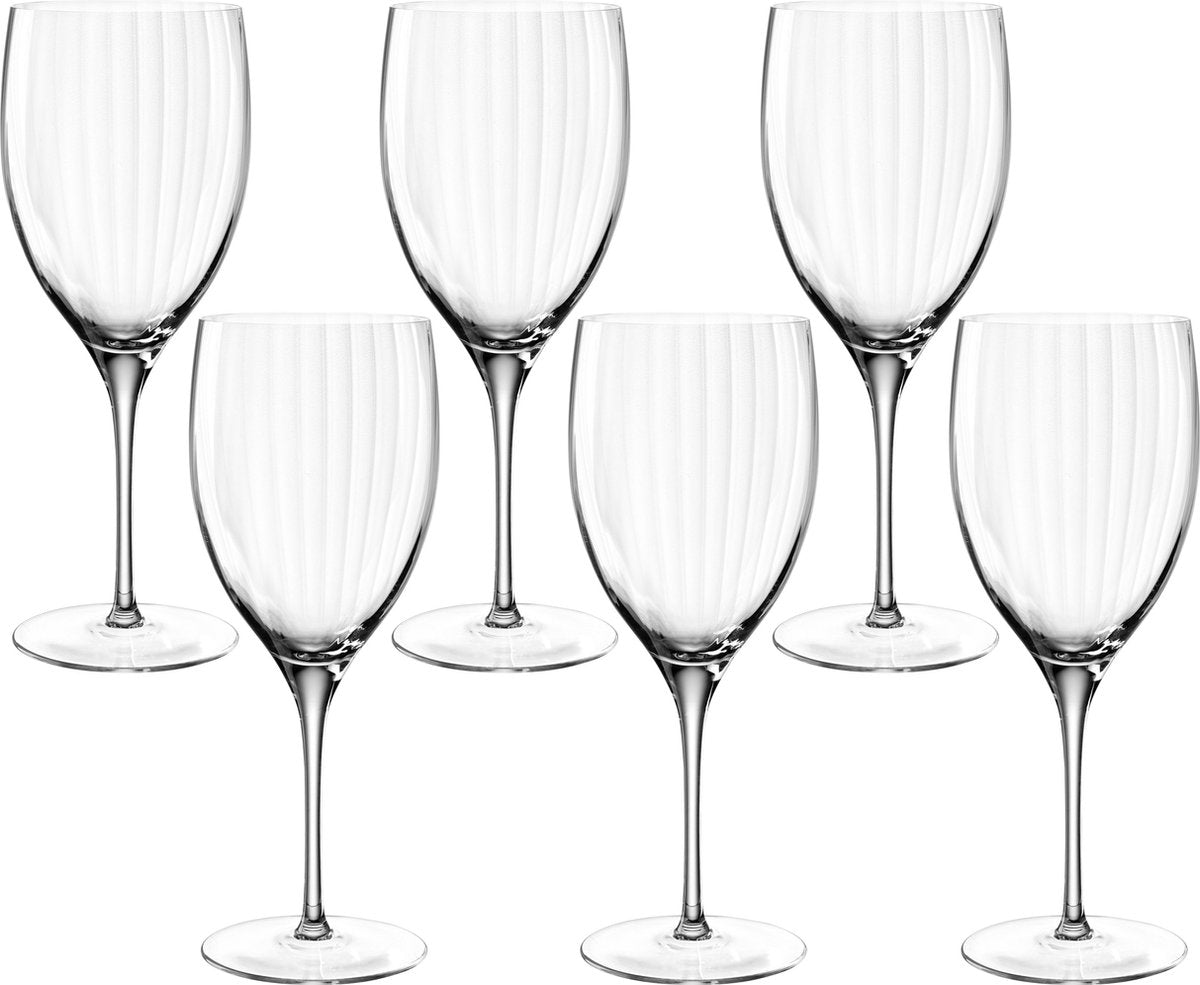 Bicchiere da vino rosso Leonardo poesia 600 ml - set da 6